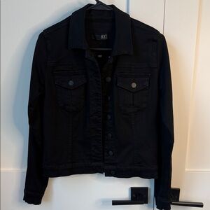 Kut from the Kloth Black Jean Jacket